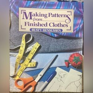 Making Patterns from Finished Clothes sewing book
